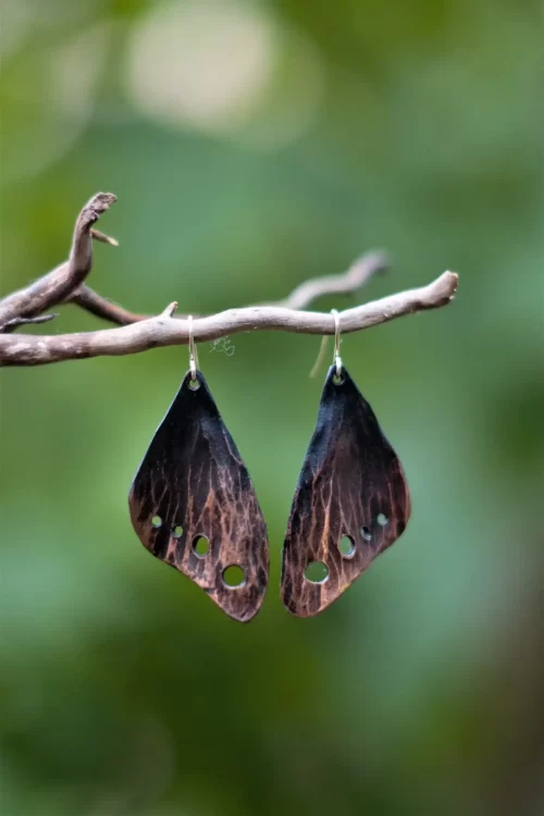 Earrings - butterfly wings